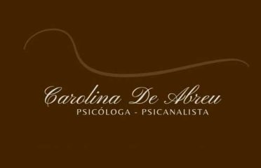 Carolina Abreu Psicóloga e Psicanalista